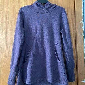 Purple hoodie